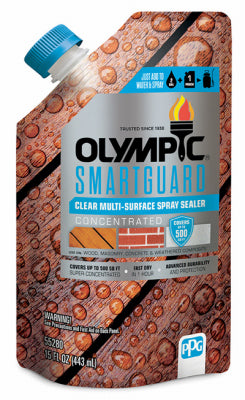 PPG-OLYMPIC/DEFT, Olympic SmartGuard Clear Water-Based Acrylic Transparent Waterproofer 15 oz (paquet de 12).