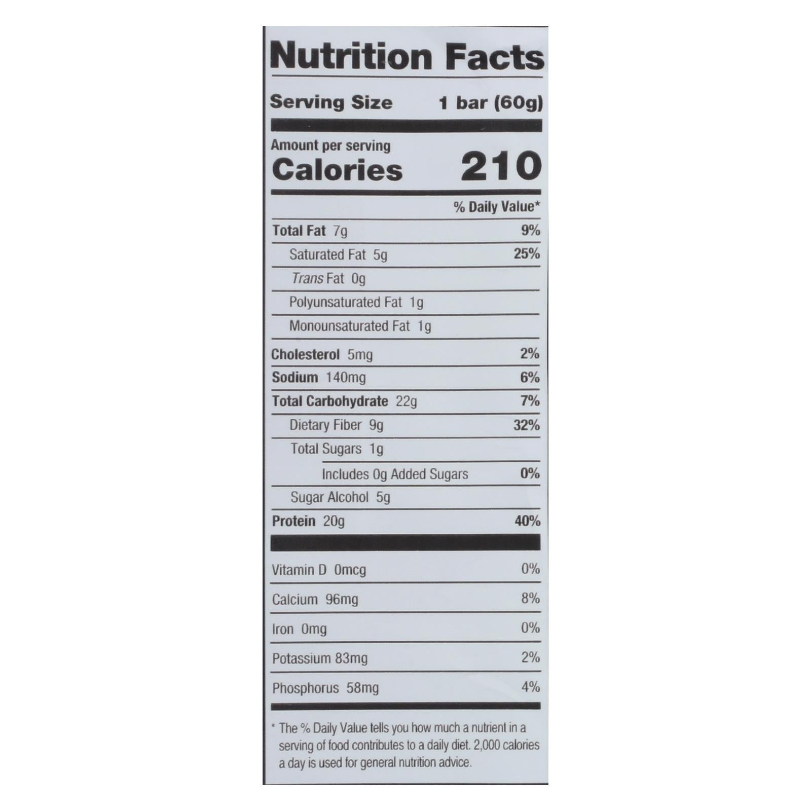 Une barre, One Birthday Cake Protein Bar - Caisse de 12 - 60 GRM (paquet de 12)