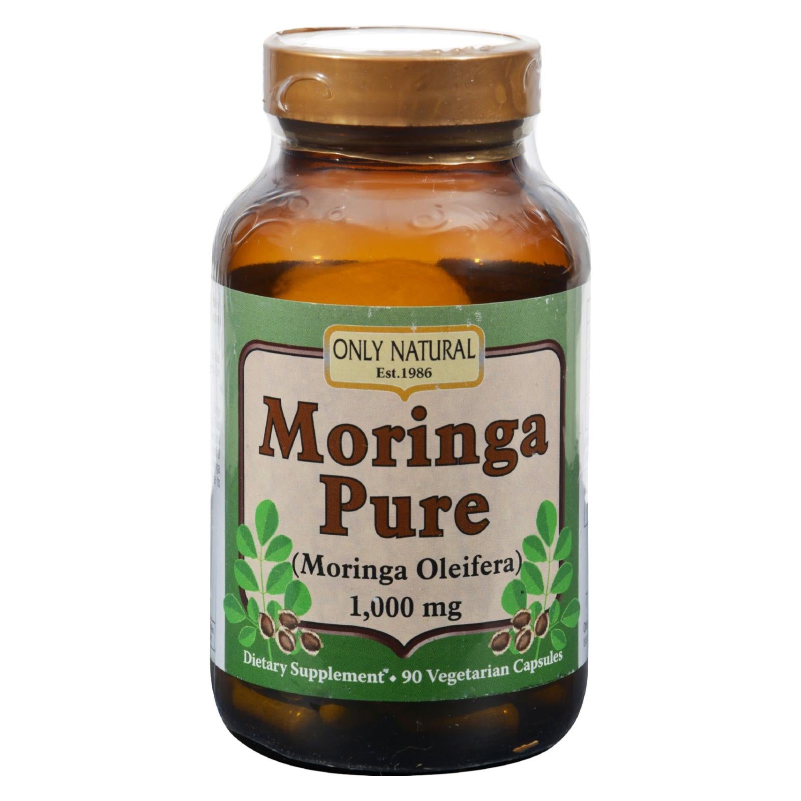 Seulement naturel, Only Natural Moringa Pure - 90 Caps