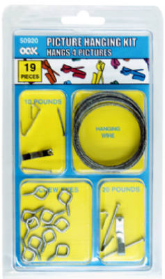 Ook, Ook 50920 4 Picture Conventional Picture Hanger Kit (Pack of 12)