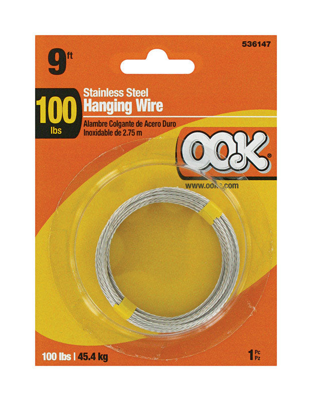 Ook, Ook Silver Picture Wire 100 lb 1 pk