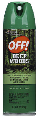 S C Johnson Wax, Répulsif pour insectes Deep Woods, 6 oz (paquet de 12)