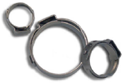 RELIANCE WORLWIDE CORPORATION, SharkBite 1/2 in to PEX Clamp Ring Stainless Steel