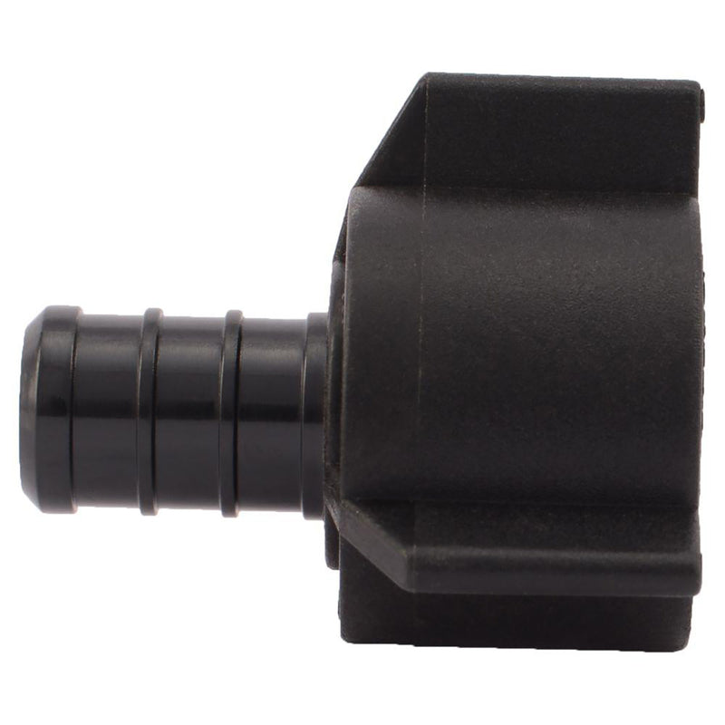 RELIANCE WORLWIDE CORPORATION, SharkBite Adaptateur pivotant en alliage de polyéthylène 1/2 po Barb X 1/2 po D FIP D FIP Poly Alloy Swivel Adapter