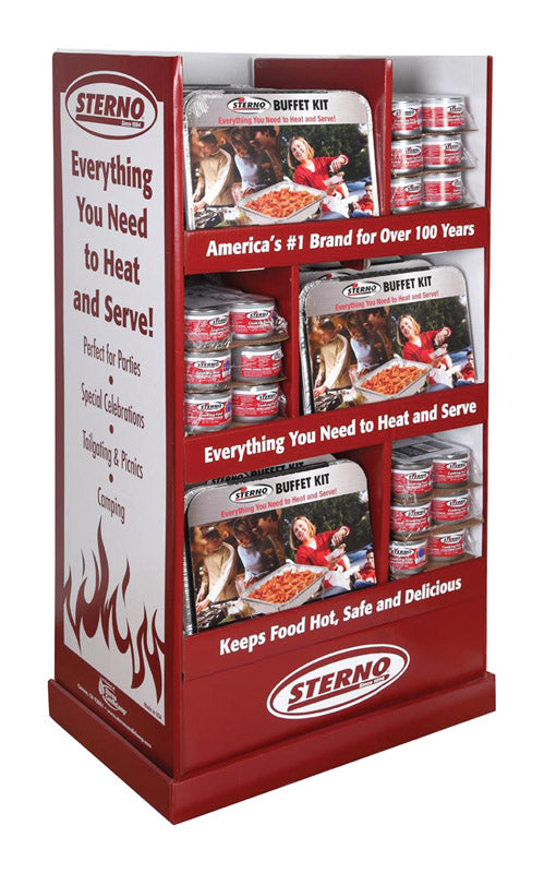 STERNO GROUP LLC, Sterno Cooking Fuel 49.50 in. H X 18.00 in. W X 25.13 in. L 1 pk