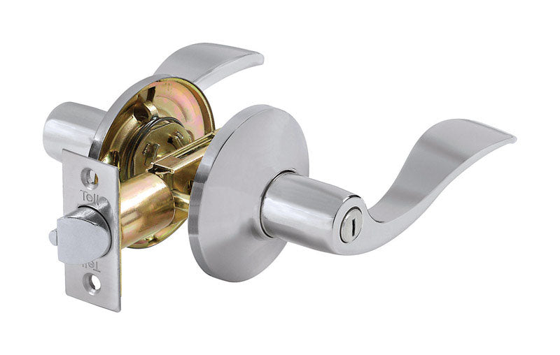 SPECTRUM BRANDS INC, Tell Finishing Touches Niagara Satin Nickel Privacy Lock 1-3/4 in.