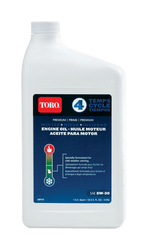 TORO COMPANY THE, Toro 5W-30 Grade 4 Cycle Engine Winter Weather Motor Oil 32 oz.