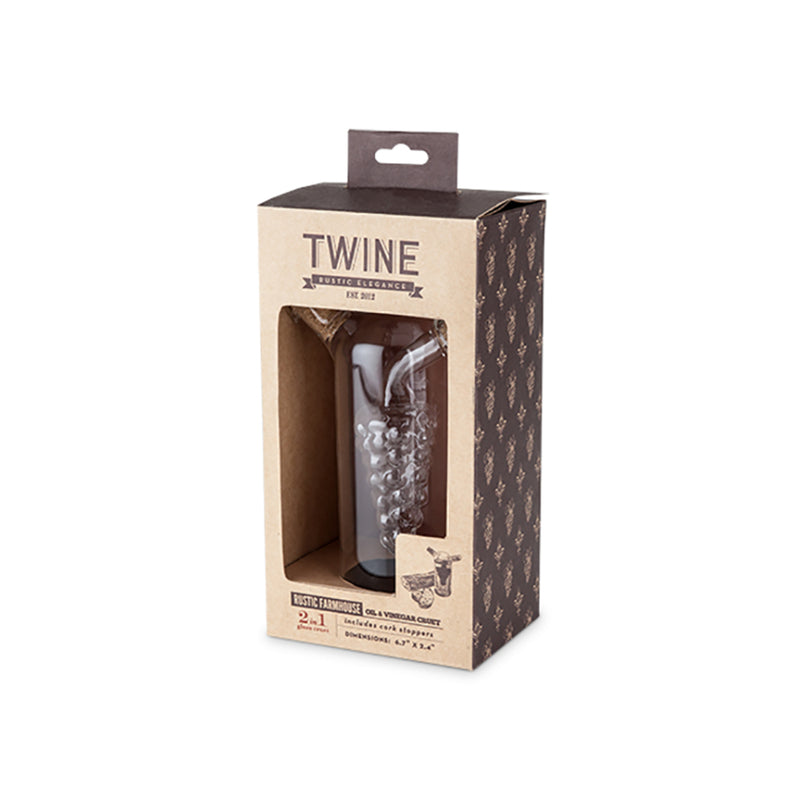 TRUE FABRICATIONS INC, Twine 2.5 in. L Burette en verre transparent (paquet de 12)