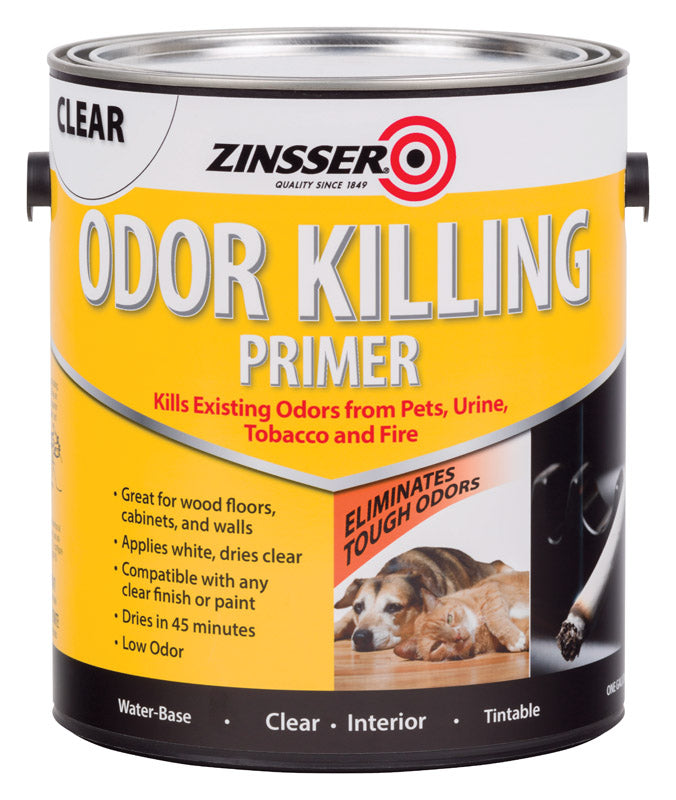 Zinsser, Zinsser Clear Water-Based Acrylic Odor Killing Primer 1 gal.